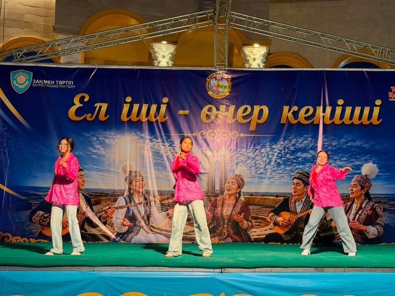 «ЕЛ ІШІ – ӨНЕР КЕНІШІ» МӘДЕНИ ШАРАСЫ ЖАЛҒАСУДА