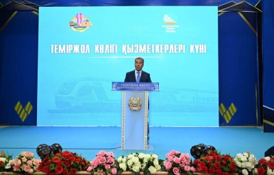 ҚАЗАЛЫДА ТЕМІРЖОЛШЫЛАРДЫҢ КӘСІБИ МЕРЕКЕСІ АТАЛЫП ӨТІЛДІ