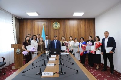 САНИТАРИЯЛЫҚ-ЭПИДЕМИОЛОГИЯЛЫҚ ҚЫЗМЕТ МАМАНДАРЫНА ҚҰРМЕТ КӨРСЕТІЛДІ